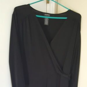 Women's black dress.